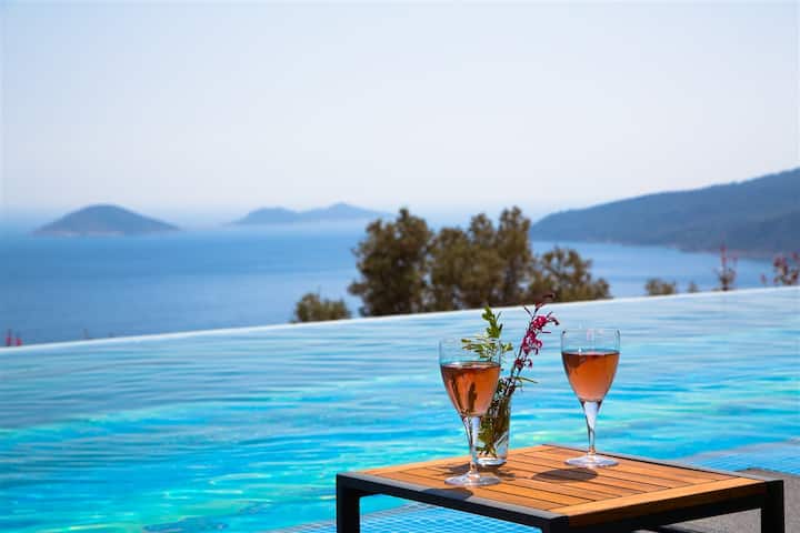 Villa Beach House Duo, Exclusive 4 Bedroom Overlooking Kalamar Bay - Türkei