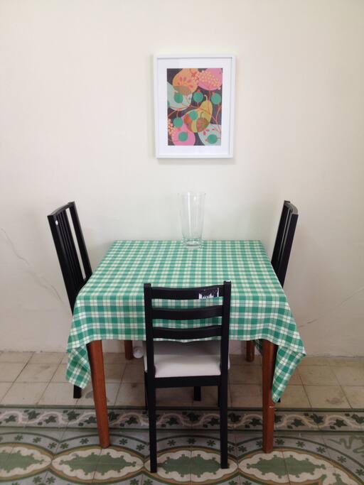 Dining area