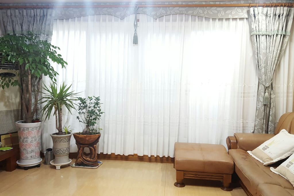 Livingroom 거실 sharing Space with Familuly
