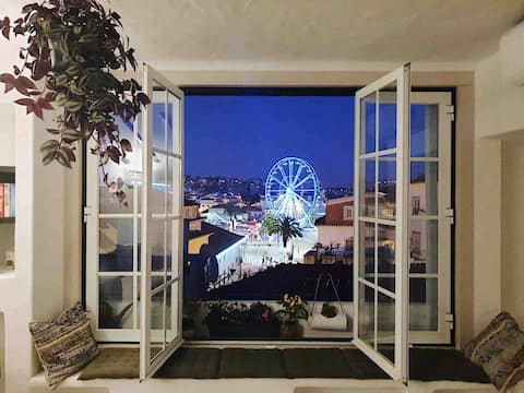 Romantic Cottage w/BAY VIEW-2mins to Beach@OldTown