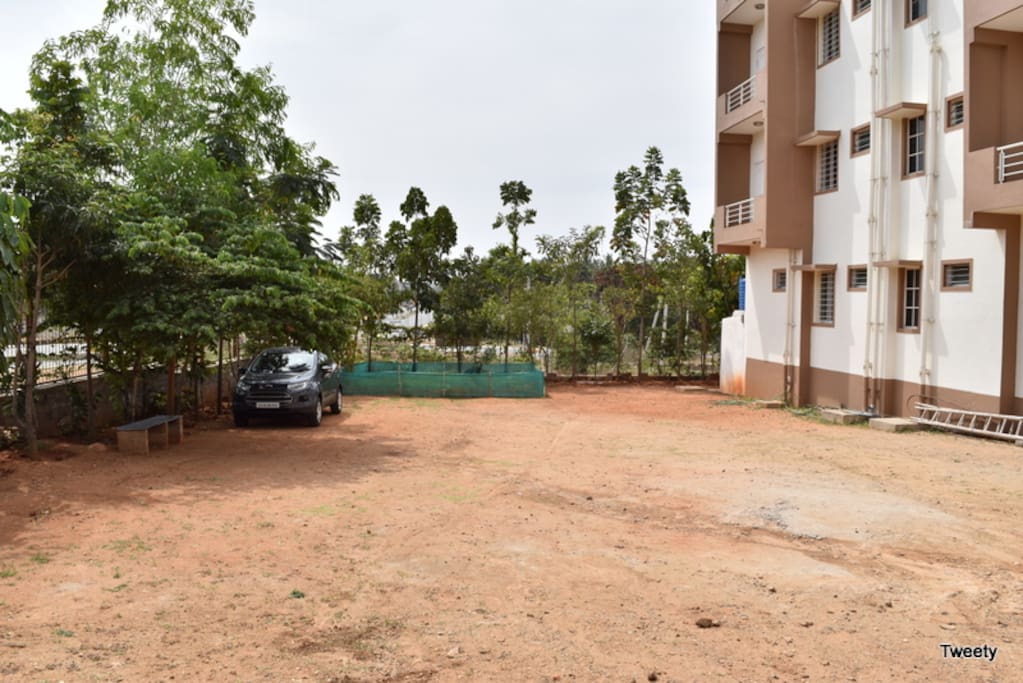 Ample parking