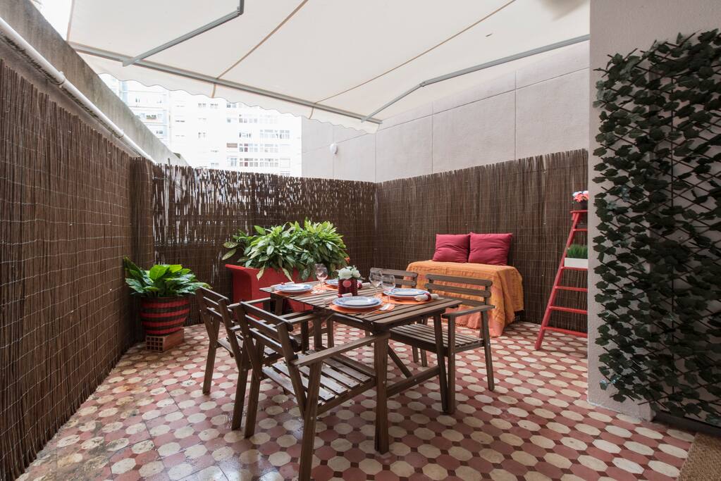 Terraço privativo