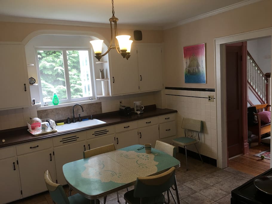 Large eat-in kitchen