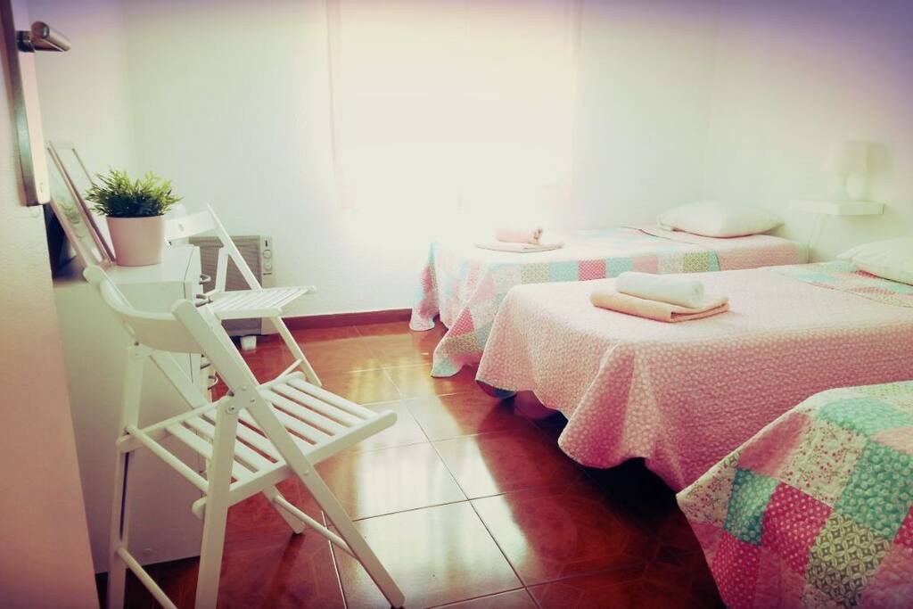 Detalle de habitación.