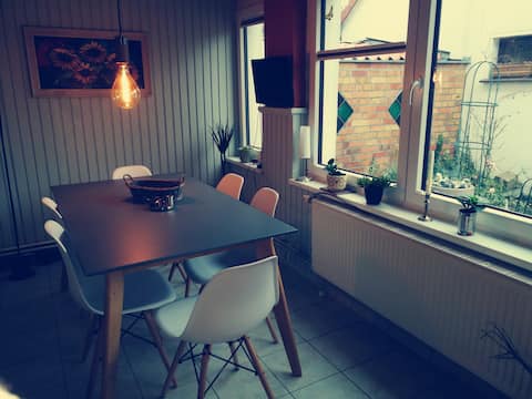 Strelasund beach robber in Stralsund