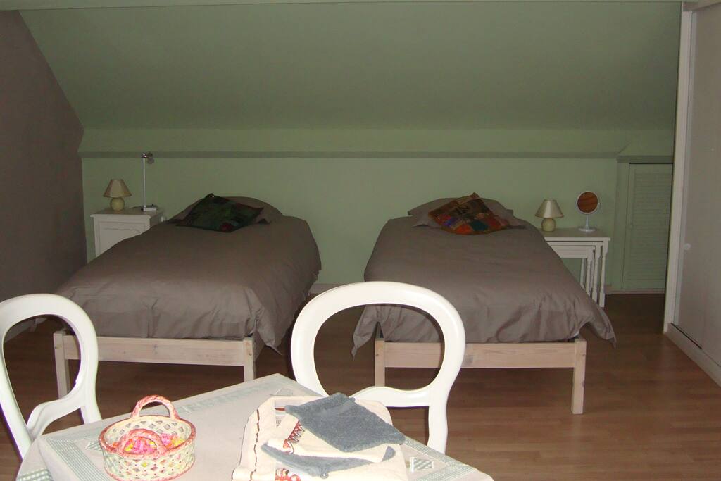 Chambre verte