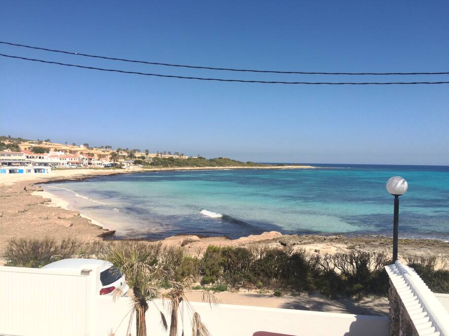 Vue mer depuis la terrasse