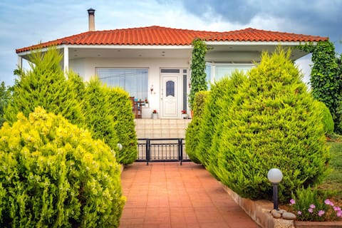 Vineyard Country House, air-conditioned + seaview