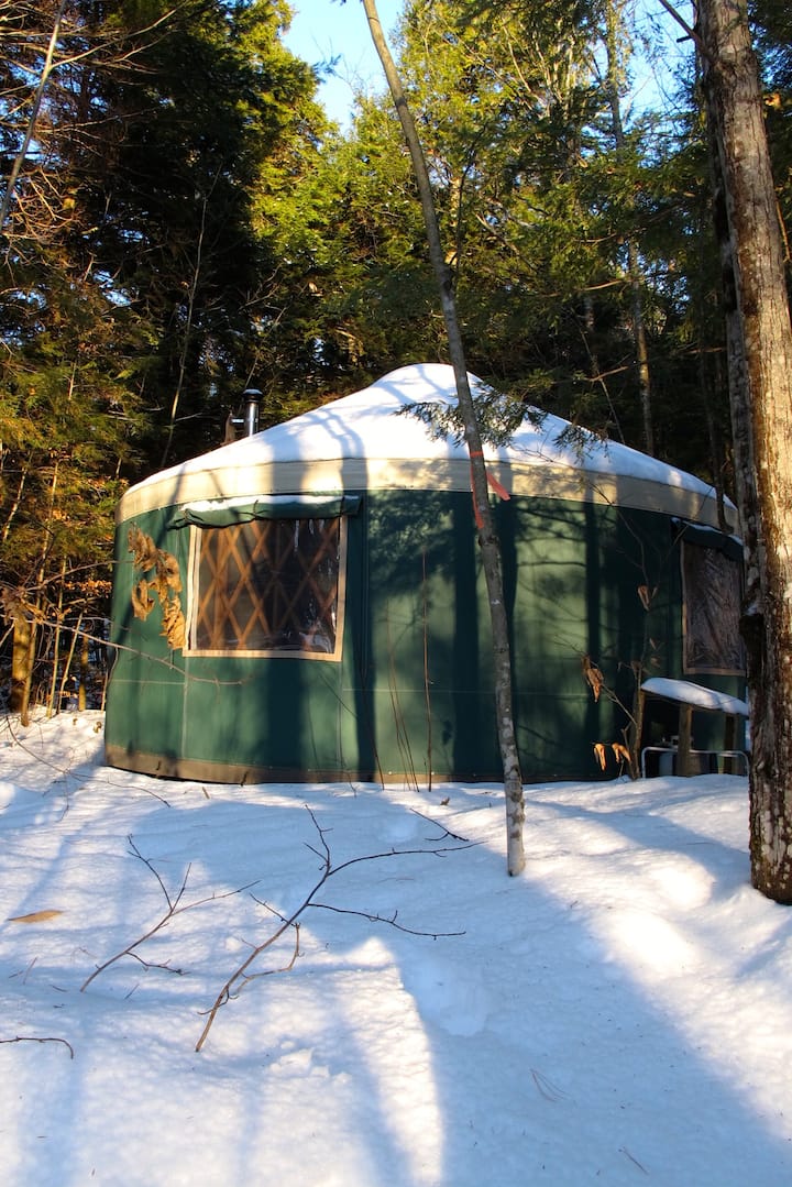 "Mt. Brook Yurt"  Off Grid Mountain Yurt