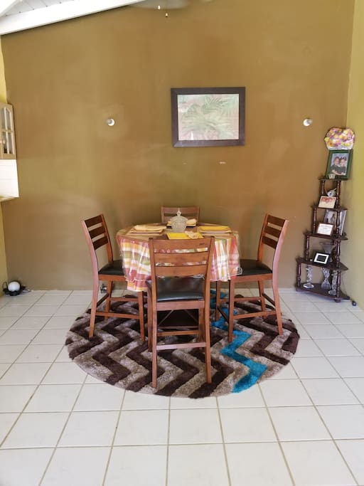 Dinning room area
