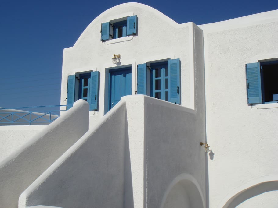 The entrance