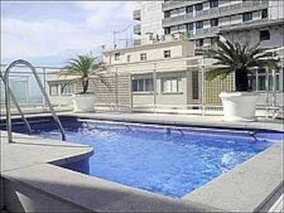 Swimming pool in the terrace