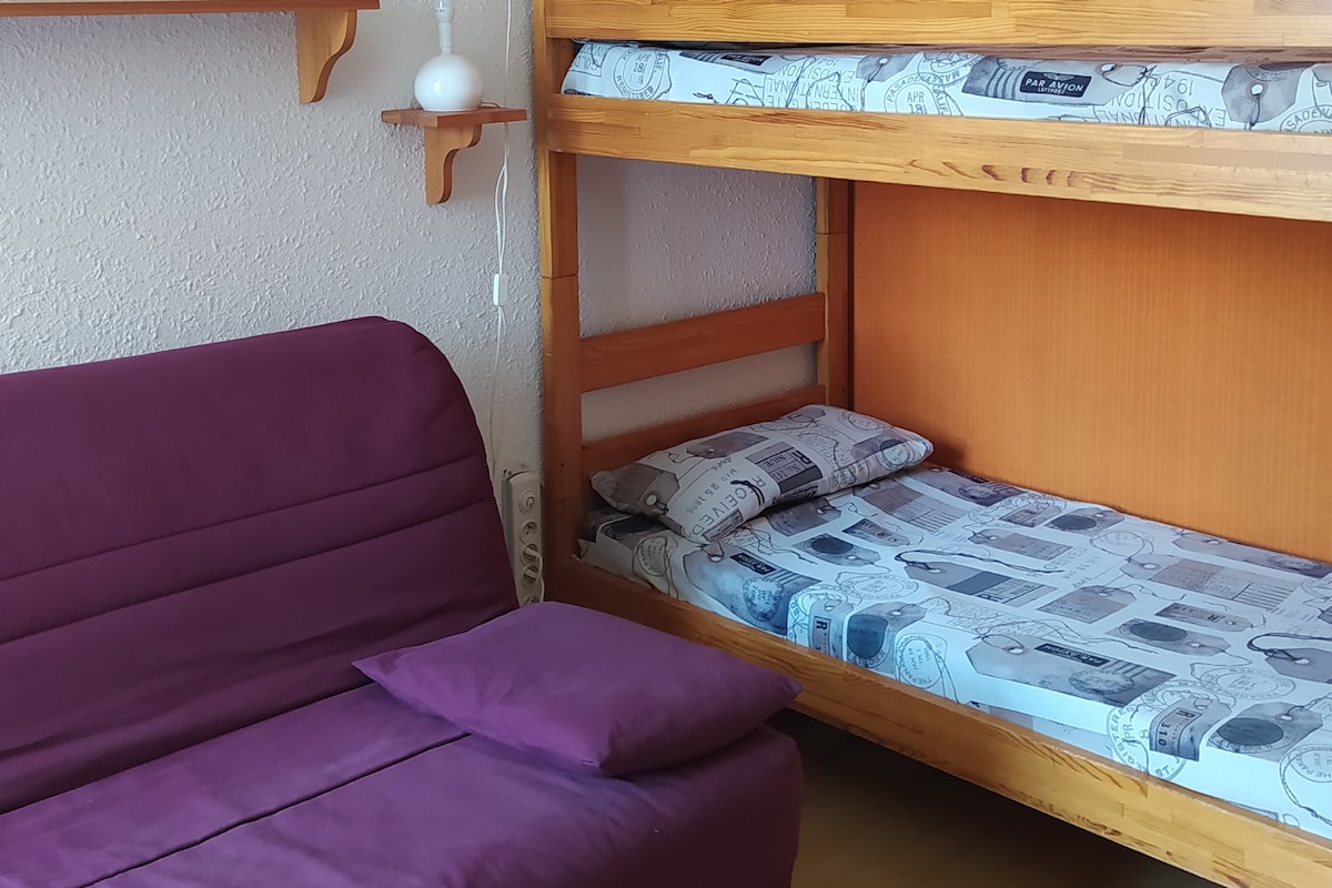 Top performing Airbnb: Small studio in Montgenèvre in Montgenèvre