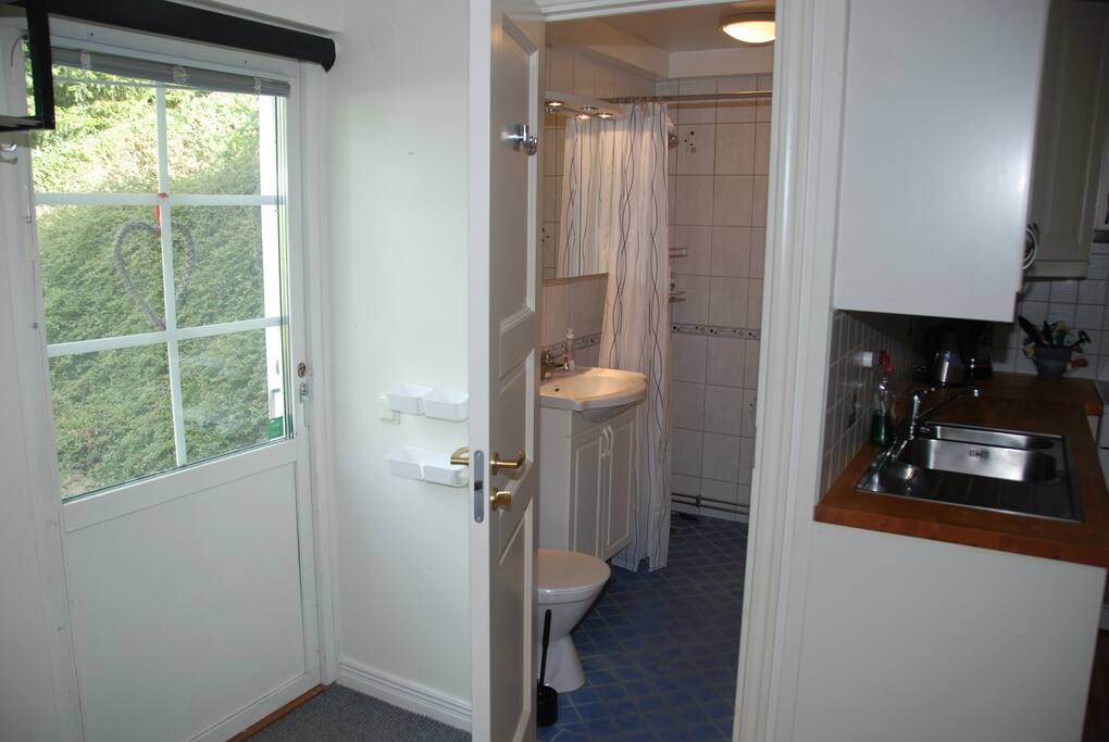 Bathroom and shower