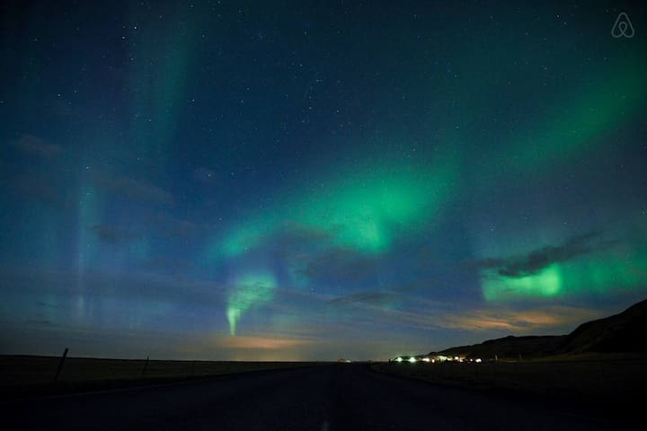 Private room located central south Iceland