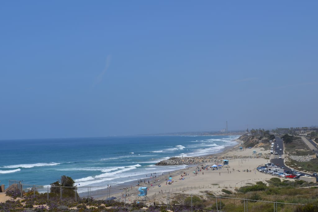 Nearby beach
