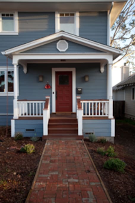 Front Entrance to the house