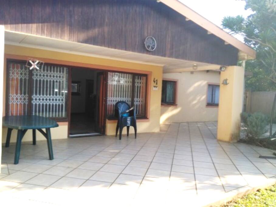 spacious veranda