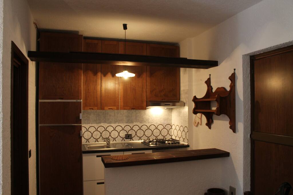 La cucina a vista
