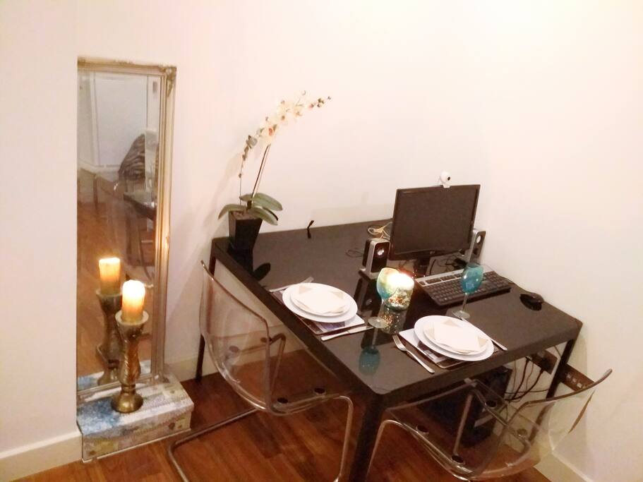 dinner area
