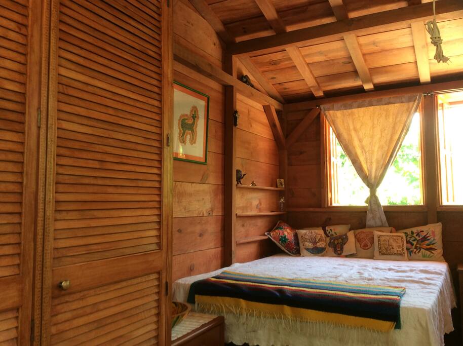 Bed and closet