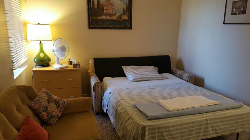 Cozy bed in the heart of Downtown(shared space)
