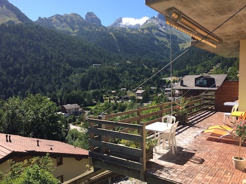 Beautiful 2.5 rooms with a view in Ovronnaz
