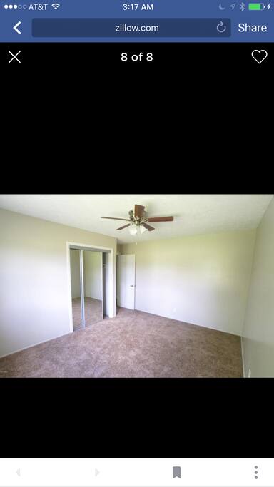 1 of 3 bedrooms