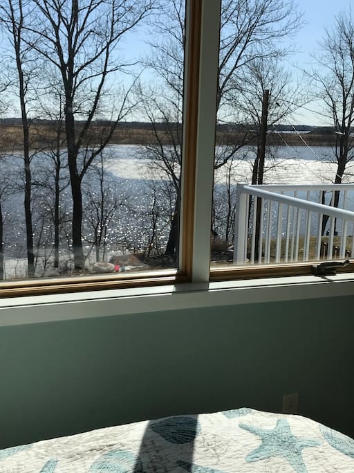 Spring on the river.