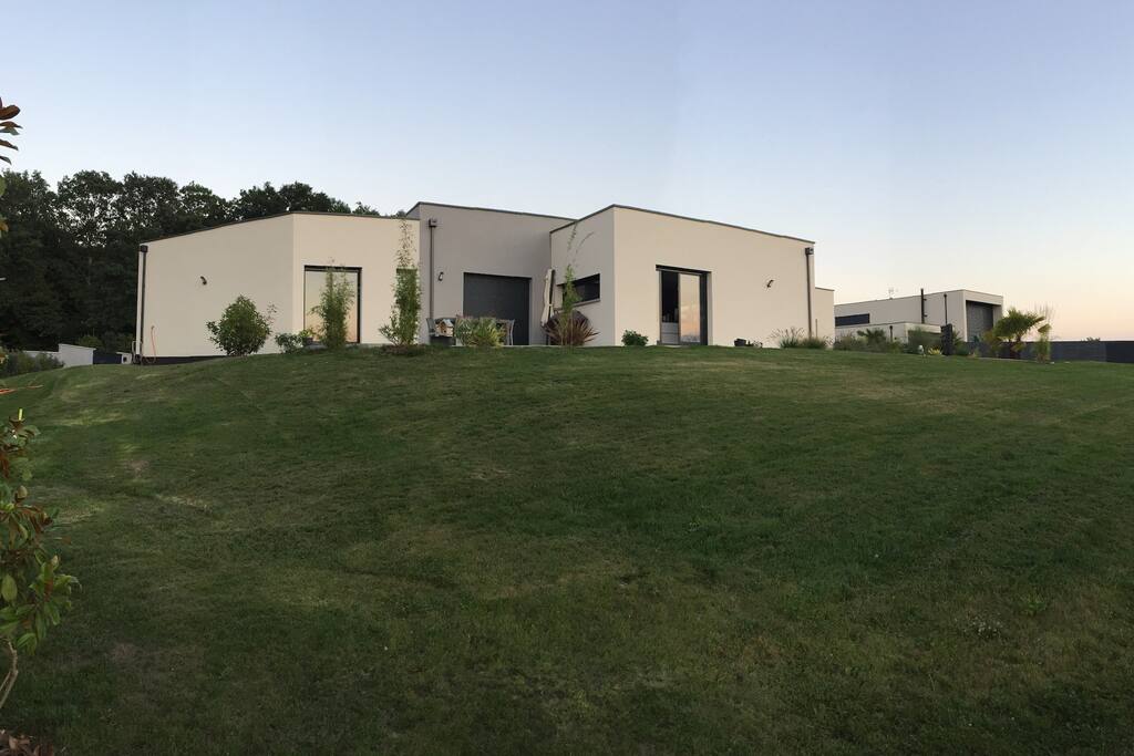 Face arrière de la maison