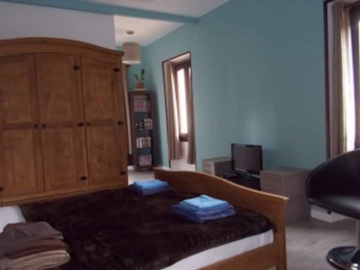 Comfortable master suite