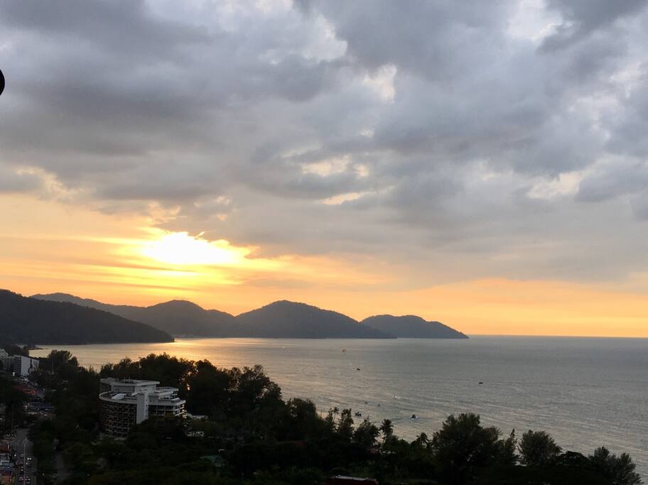 Sunset...