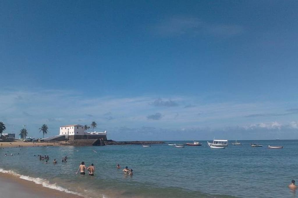 Praia do porto da Barra