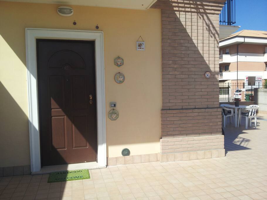 portoncino di ingresso