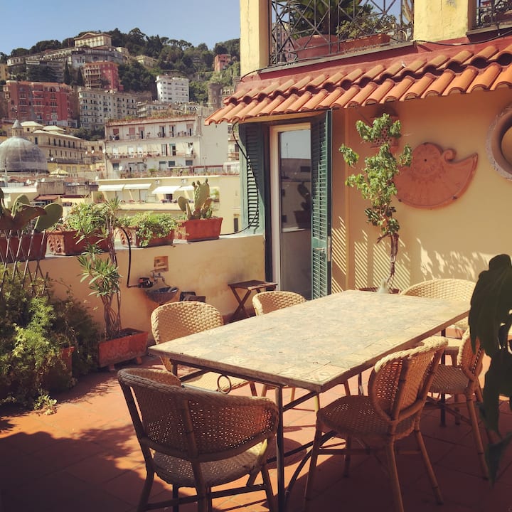 Panoramic and charming house with terraces Flats for Rent in Naples