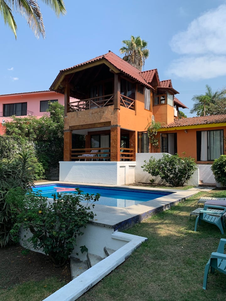 La Casa Azul 2 Cuernavaca Houses for Rent in Tres de Mayo, Morelos