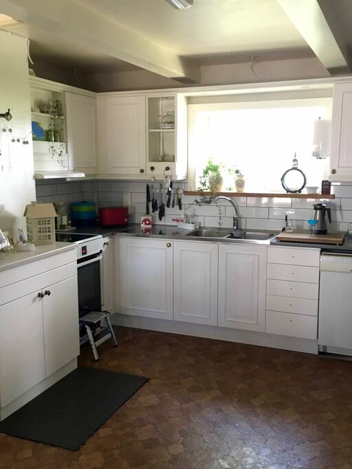 A large kitchen