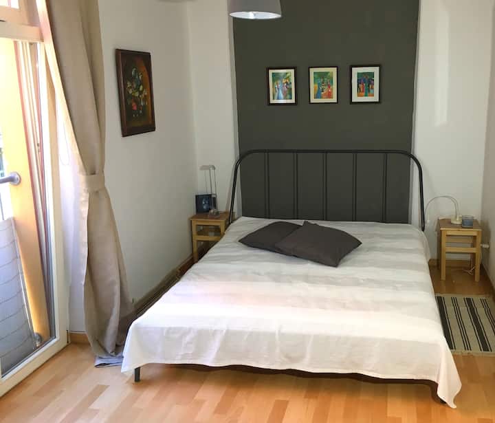 Chambre 1 avec nouveau lit double 160