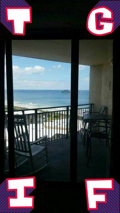 Our view from the living room