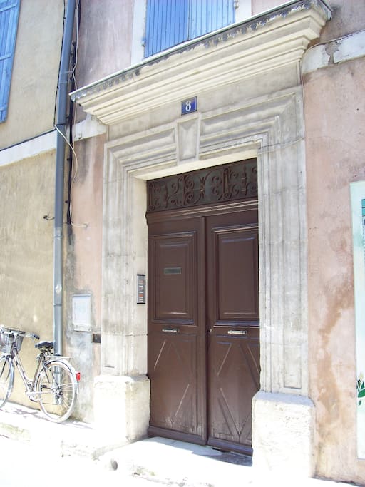 Entrée de l'immeuble