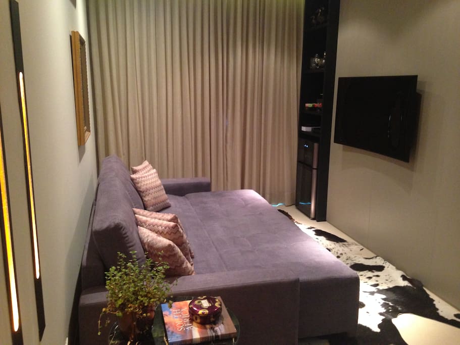 Very comfortable and relaxing sofa-bed. Perfect for your guest or just a relaxing movie evening :)