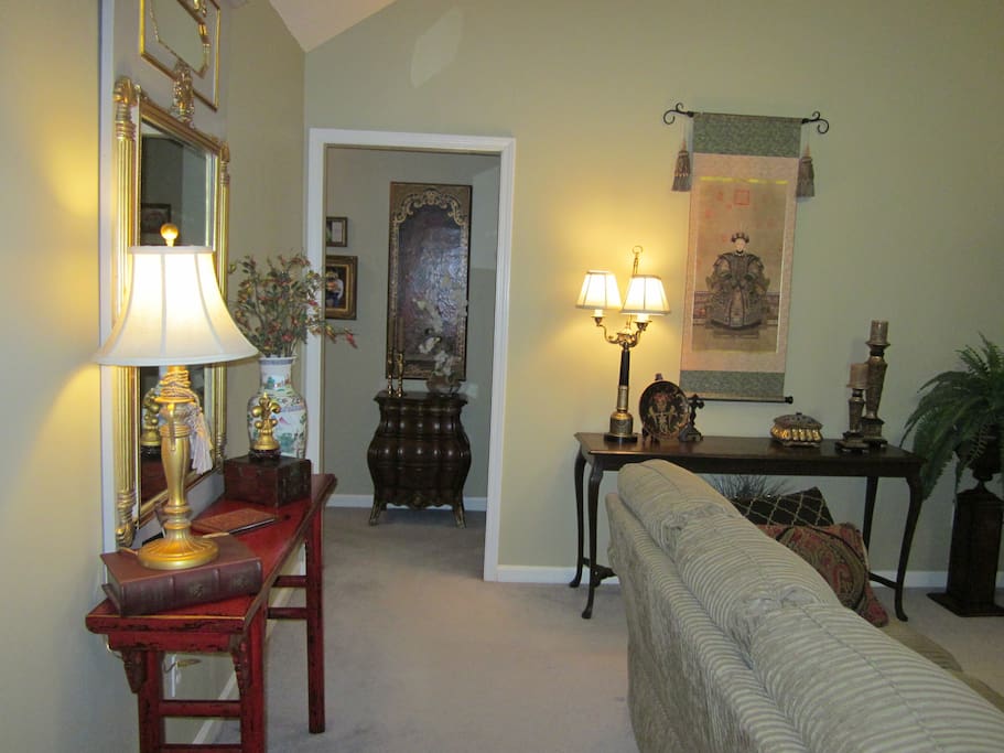 Entrance to Family room