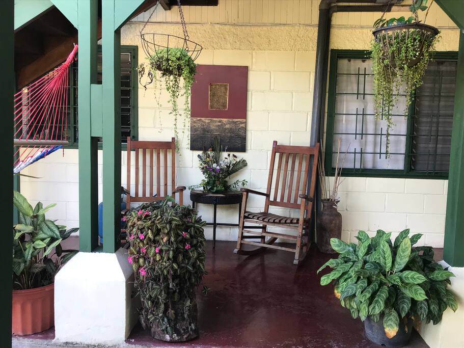 relaxing area