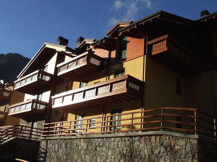 panoramica complesso residenziale