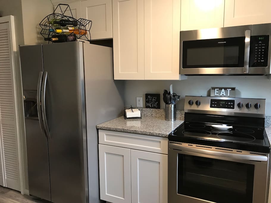 Newly renovated kitchen