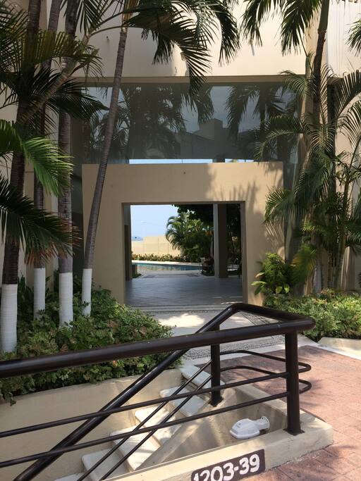 entrada del edificio