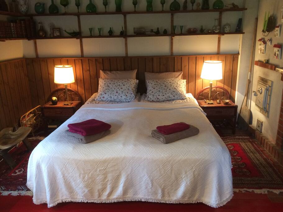Get a good nights sleep in the queen-sized bed