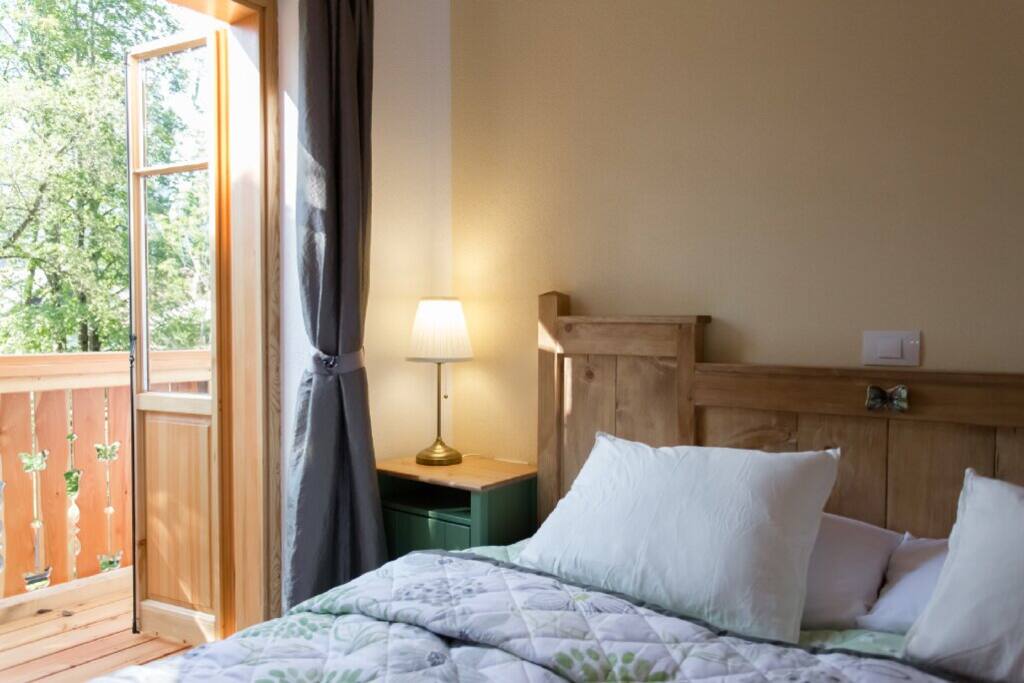 Private balcony from bedroom
