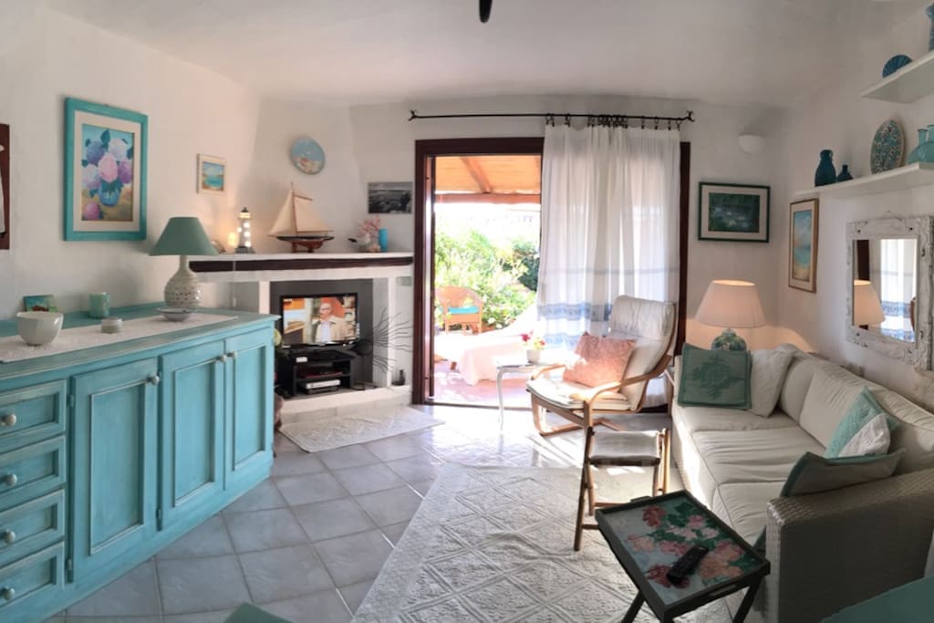 The living room