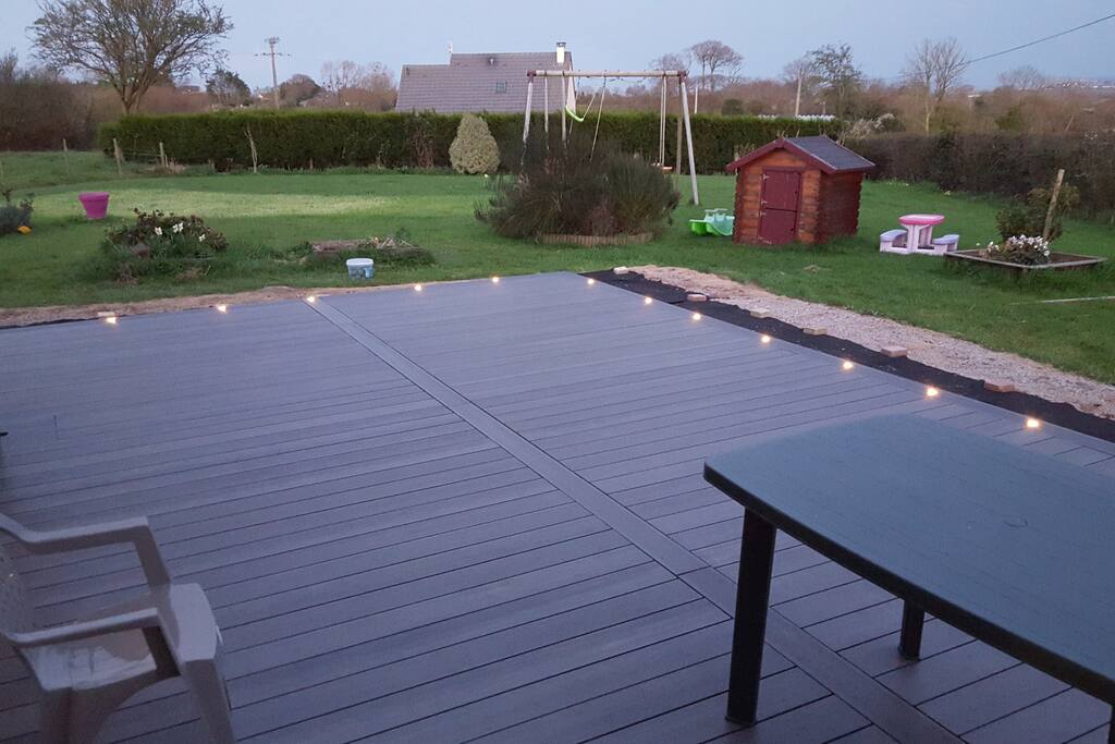 Vue sur le jardin ,la campagne ,pas de vis à vis